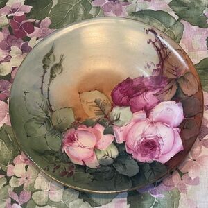 Elegant Limoges J P Porcelain Decorative Plate